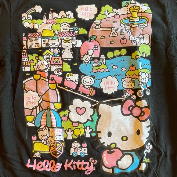 NWOT Hello Kitty by Sanrio Shirt | Hello Kitty Town Design - Picture 2 of 3